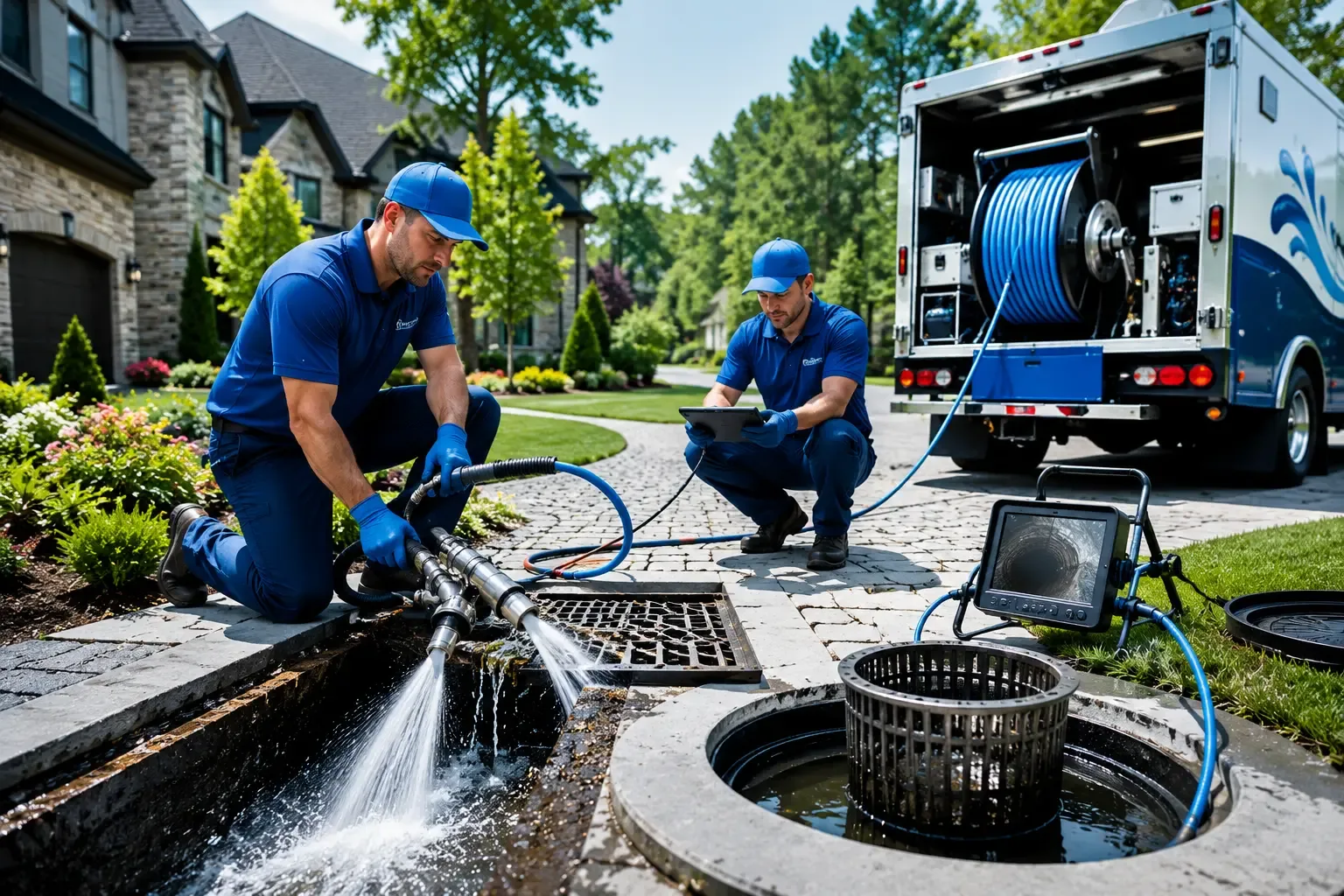 Local outdoor drain cleaning professionals in Farmer City, IL